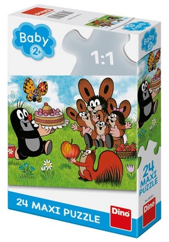 Puzzle 24 maxi Krtek Narozeniny