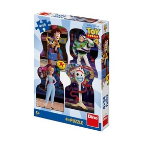 Puzzle 4x54 Toy Story 4 Kamar�di