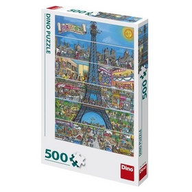 Puzzle 500 Eiffelova v� kreslen�