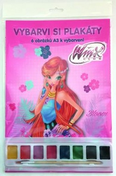 OM Winx Club fashion Vybarvi si plak�t