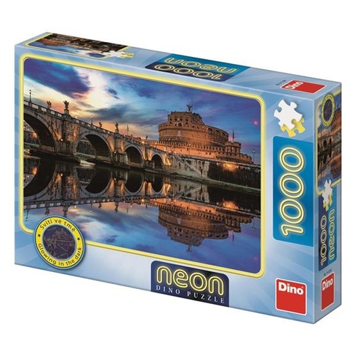 Puzzle 1000 And�lsk� hrad neon
