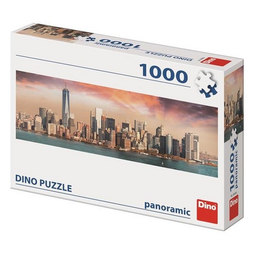 Puzzle 1000 Manhattan za soumraku panor.