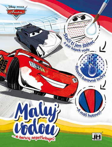 Maluj vodou Auta JM