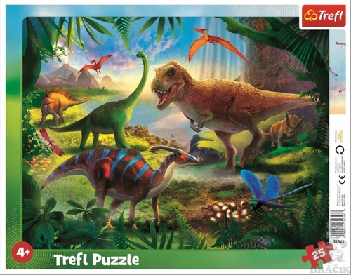 Puzzle Dinosau�i 25 d�lk�