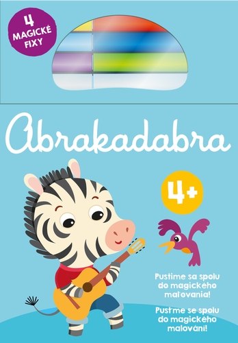 Abrakadabra 4+ modr� Zebra