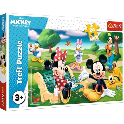 Puzzle Mickey Mouse Mezi p��teli MAXI