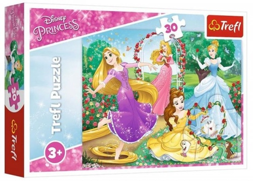 Puzzle Disney princezny B�t princeznou