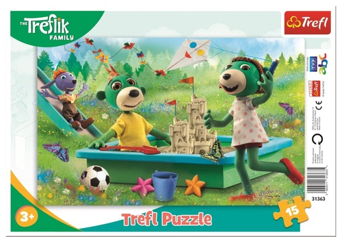 Puzzle Trefl�ci 15 d�lk�