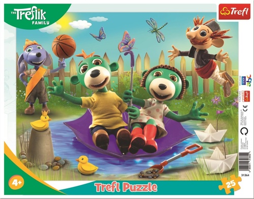 Puzzle Trefl�ci 25 d�lk�