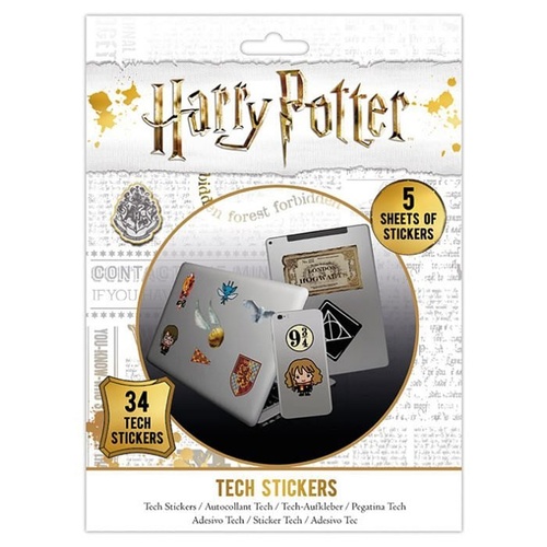 Samolepky Harry Potter sada 34 ks