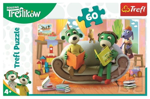 Puzzle Trefl�ci Spole�n� �ten�