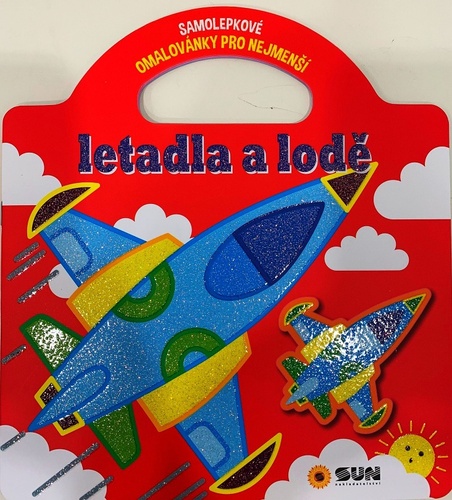 Letadla a lod� Samolepkov� omalov�nky