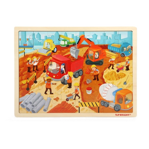 D�ev�n� puzzle stavba