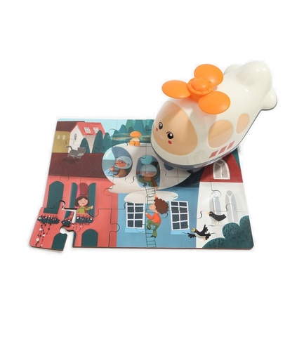 D�ev�n� puzzle letadlo