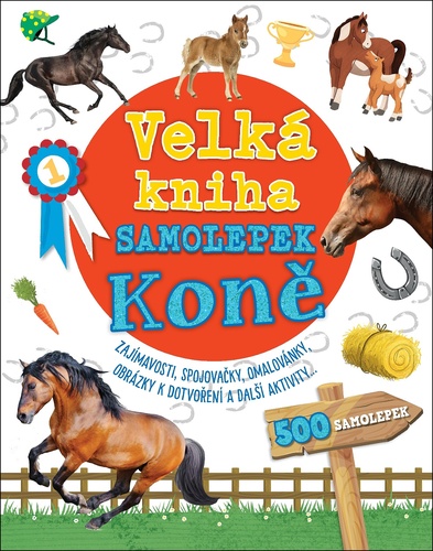 Velk� kniha samolepek Kon�