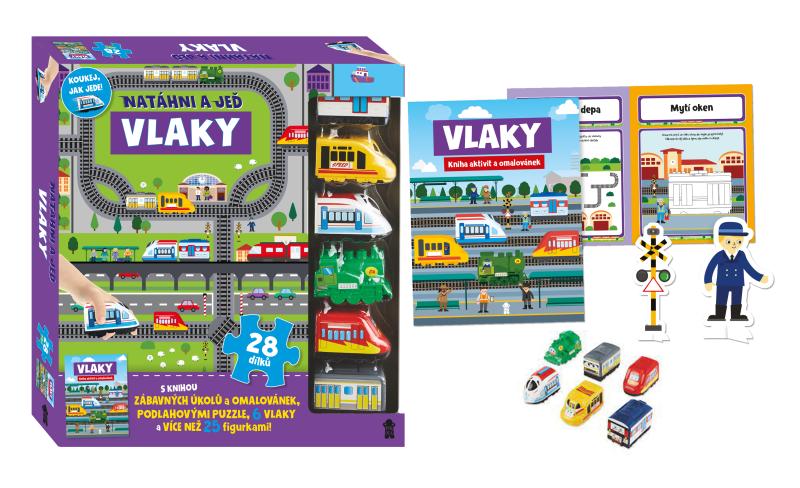 Nat�hni a je�: Vlaky