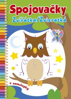 Spojova�ky - Zv���tka / Zvieratk� (+ samolepky)