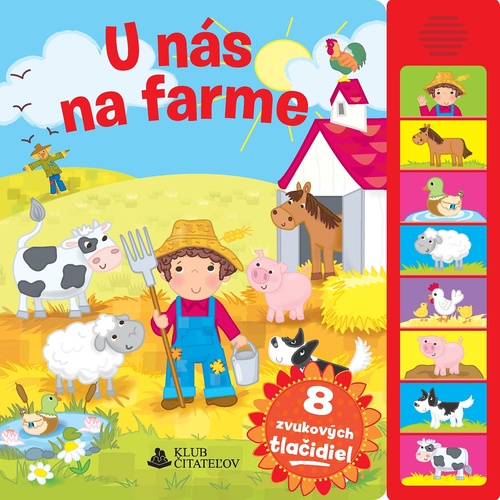 U n�s na farme 8 zvukov�ch tla�idiel 2v