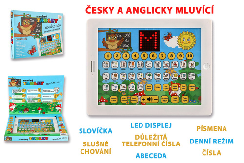 Nau�n� tablet Moudr� sovy