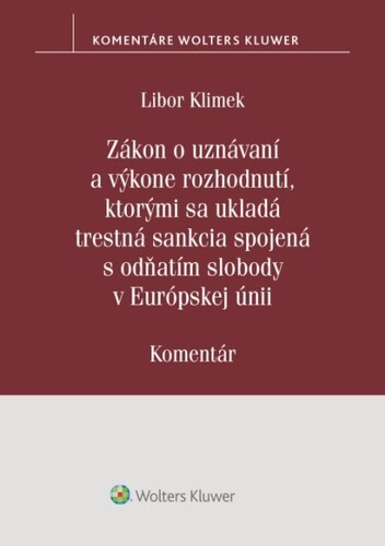 Z�kon o uzn�van� a v�kone..trestn�...