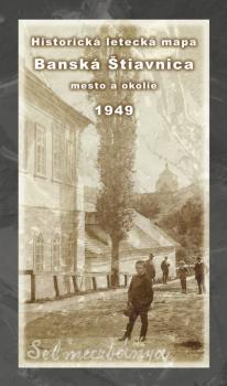 Historick� leteck� mapa Bansk� �tiavnica - mesto a okolie 1949