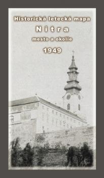 Historick� leteck� mapa Nitra - mesto a okolie 1949