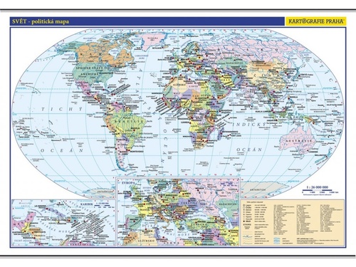 Sv�t � �koln� n�st�nn� politick� mapa