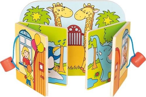 D�ev�n� obr�zkov� kn�ka N�v�t�va v ZOO