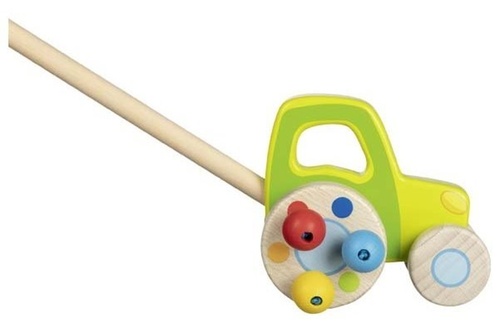 D�ev�n� traktor na ty�i