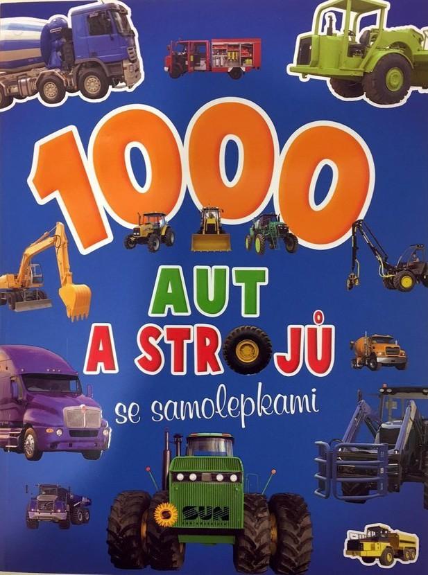 1000 aut a stroj� se samolepkami 5v