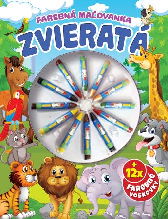 Zvierat� Farebn� oma�ovanka FONI