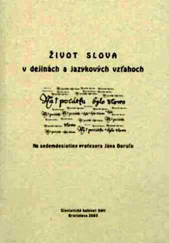 �ivot slova v dejin�ch