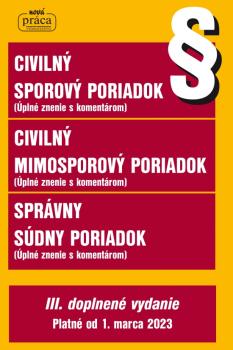 Civiln� sporov� poriadok, Civiln�...3v.