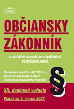 Ob�iansky z�konn�k 2023 (XII. doplnen� vydanie)