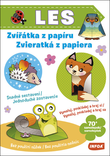 Zv���tka z pap�ru / Zvieratk� z papiera - Les (CZ/SK vydanie)