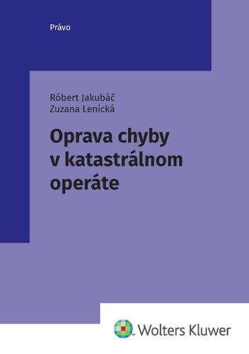 Oprava chyby v katastr�lnom oper�te