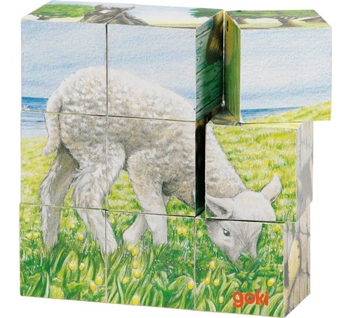 D�ev�n� kostky Zv���tka ze statku...