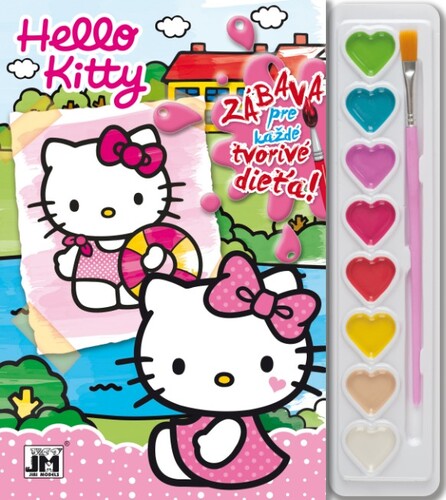 Vyma� s farbami A5/ Hello Kitty