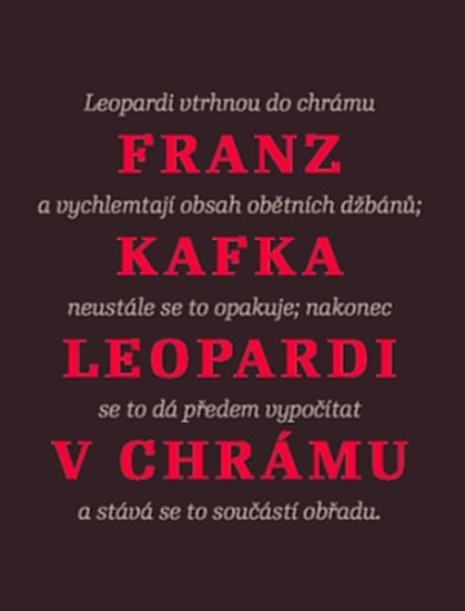 Leopardi v chr�mu