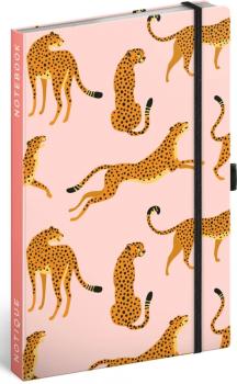 Notes Leopardi, linkovan�, 13 � 21 cm