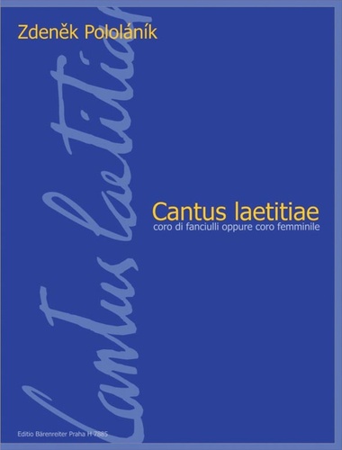 Cantus laetitiae pro d�tsk� nebo �en...