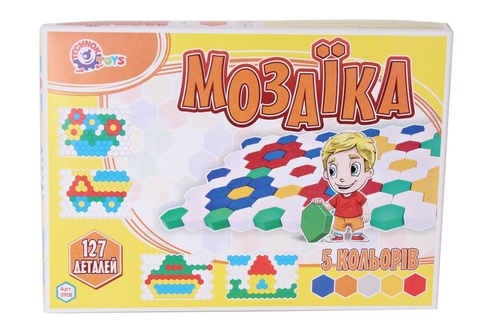 Mozaika klobou�ek 127 ks