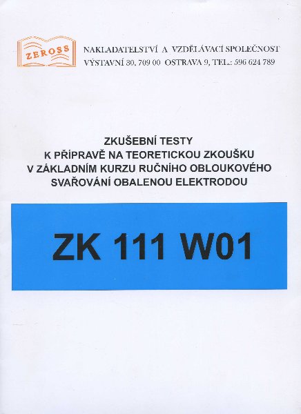 Zku�ebn� testy ZK 111 W01