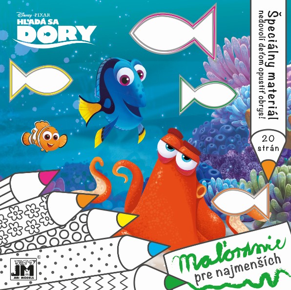 Maovanie pre najmench - Had sa Dory
