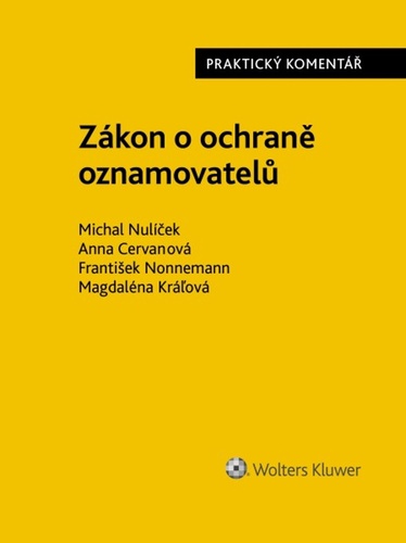 Z�kon o ochran� oznamovatel� Praktick�..