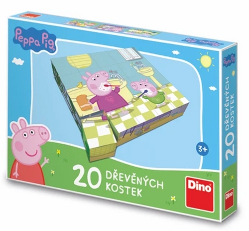 D�ev�n� kostky Peppa Pig Vesel� den