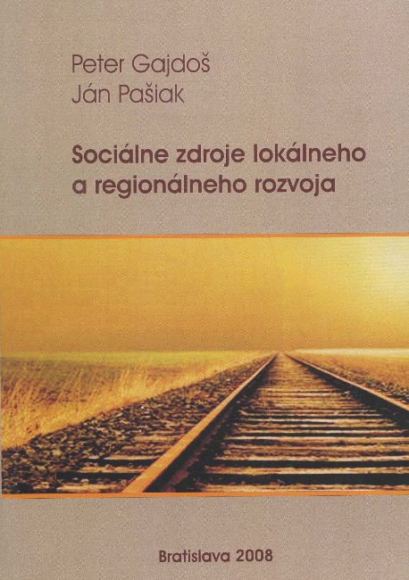 Soci�lne zdroje lok�lneho a region�lneho rozvoja