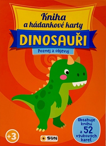 Kniha a h�dankov� karty Dinosau�i