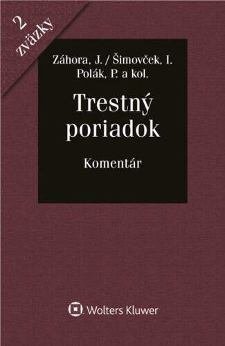 Trestn� poriadok Koment�r