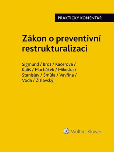 Z�kon o preventivn� restrukturalizaci